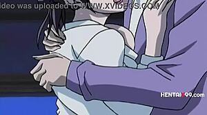 Whoa, step mom gets super jealous and desperate for my love in this hentai!