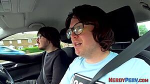 Real British Amateur Gets Facial in High Definition POV