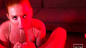 she's crazy about my dick licked all the cum