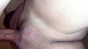 Mature amateur sucking again in detailed scene.