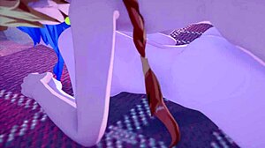 Break Ganyu Genshin Impact in 3D Cartoon Hentai Style