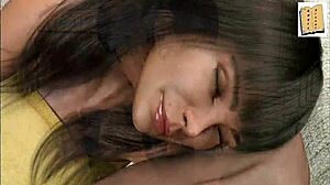 Shauna rides John's big cock cowgirl