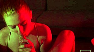 she's crazy about my dick licked all the cum