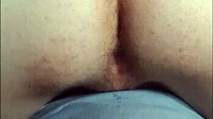 Young twink boy uses shampoo bottle for anal