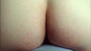 Young twink boy uses shampoo bottle for anal