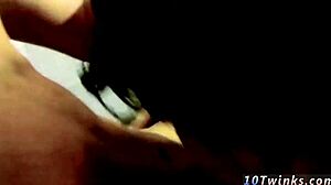 thug gay asks, 'want bareback blowjob in bathroom?'