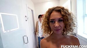 Allie Addison Blows Sergeant Miles and Carlos Dickinson