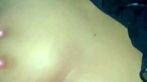 Wow, that sexy latina masturbating in doggystyle with big tits!