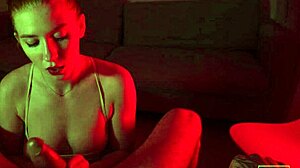 she's crazy about my dick licked all the cum