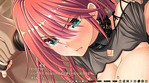 Hentai and Eroge style vampire scene