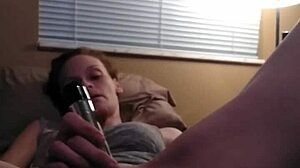 Redhead Masturbates Solo!