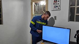 I Called The Electrician For TV Help And Paid With Passionate Sex