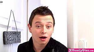 European stepsister Tiffany Tatum shares cock with BFF Gina Gerson in group fuck!