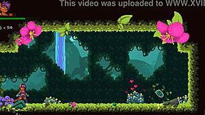 kincaid tests huge marble dildo in furry hentai orgasm