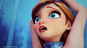 It's cold outside, so we need to warm up together in this anime adventure with big asses and pussies.