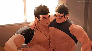 sarado has hot sex with boyfriend in anal action