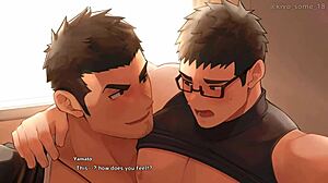 sarado has hot sex with boyfriend in anal action