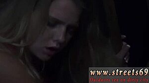 blonde anal punished in garage bondage hardcore sex