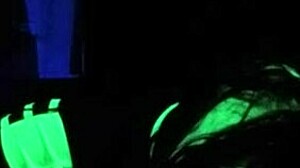 in this pov, dayanara engages in black light fetish sex with amateurs, exploring her desires.