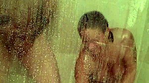 Mandeezy4u2 Showers With Brunette Wife Masturbating