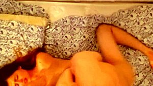 Me n my girl havin hot latin sex in bed!