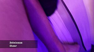 Putita lubricates pussy for cum.