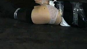 Anal castigation with squirting action  