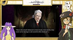 Muscular bodybuilder receives handjob in pool yaoi game