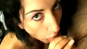 Teen amateur with big pierced tits getting fucked