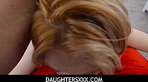 Prudish Girl Pummeled Hard by Boyfriend's Step Dad - Sahara Skye, Jay Rock