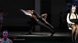 i cant stop staring at big tits and legs in sin heels 4