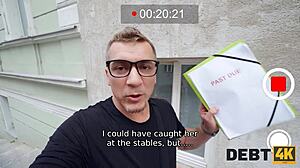 feeling the intense pleasure as the blonde czech rides in cowgirl pov