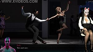 i cant stop staring at big tits and legs in sin heels 4