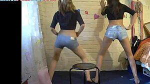 Teen 18+ Sluts Dance In Tight Shorts