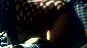 how hard can you pound chubby Navajo Tiff's big tits doggystyle?