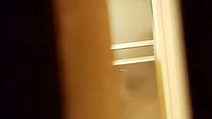 Spying On Prostitute Shaving Her Hairy Pussy In The Bathroom