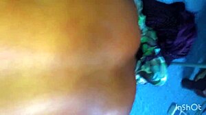 OMG, this thick ebony housewife is squirting 10 times in deep missionary! 😍💦