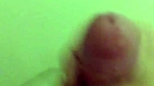 I am rubbing one out