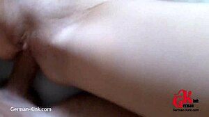 奥地利业余女孩肛门高潮，湿润内射结束