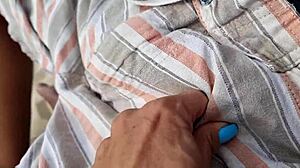 i'm chilling at copacabana beach with my friends