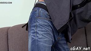 homosexual guys engage in hardcore rimming and blowjob