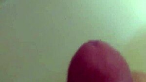 I am rubbing one out