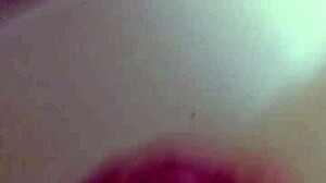 I am rubbing one out