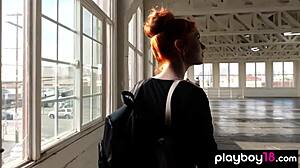 kayla coyote strips naked for her ballet routine