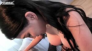 Milf Tests Three Candidates with Doggy Style and Swallows Cum!