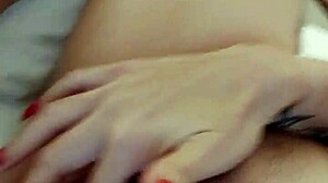 alina relaxes in hotel room.