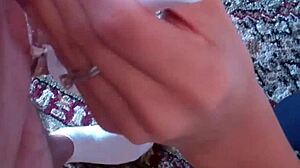 Femdom mistress locks up your cock for a month of teasing