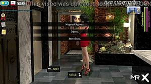 in the fashion business game, she takes off her pants and shows her ass in episode 2 25