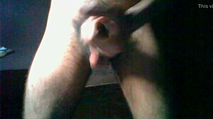 Watch this hairy dick get masturbated?