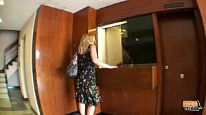 Slamming Lesbian Hard with Mónica Mayo and David Moreno